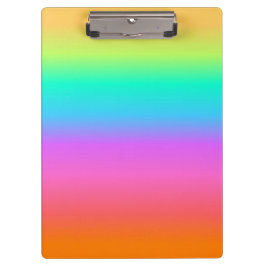 Rainboogklembord voor pasta klembord