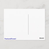 Rainboogkleur Burst Briefkaart (Achterkant)