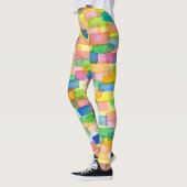 Rainboogkleurbakkerpatroon Leggings (Links)