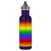 Rainboogkleuren, aangepast waterfles  (Links)
