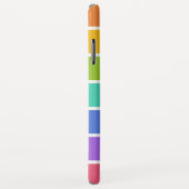 Rainboogkleuren, aangepaste teksttelefoongevallen Case-Mate iPhone case (Achterkant/rechts)