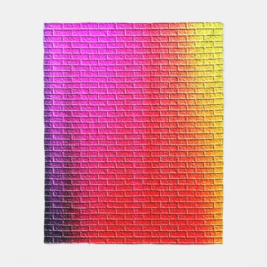 Rainboogkleuren abstracte achtergrond. Gradient.ab Fleece Deken (Voorkant)