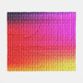 Rainboogkleuren abstracte achtergrond. Gradient.ab Fleece Deken (Voorkant (Horizontaal))