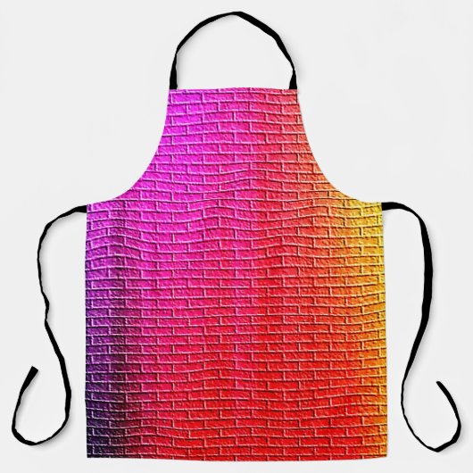 Rainboogkleuren abstracte achtergrond. Gradient.ab Schort (Voorkant)