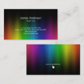 Rainboogkleuren Creatief visitekaartje (Voorkant / Achterkant)