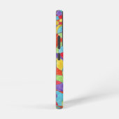 Rainboogkleuren Handtekening Crayon Doodle Pattern Samsung Galaxy Hoesje (Rechterkant)