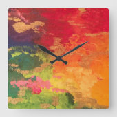 Rainboogkleuren, klok (Voorkant)