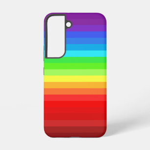 Rainboogkleuren Ontwerp kleurig Samsung Galaxy Hoesje