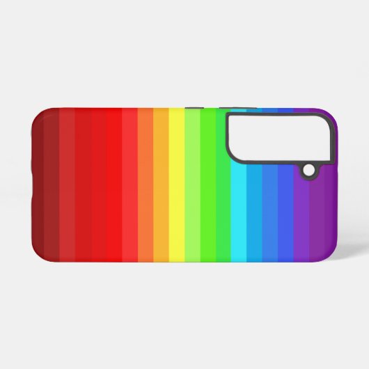 Rainboogkleuren Ontwerp kleurig Samsung Galaxy Hoesje (Achterkant horizontaal)