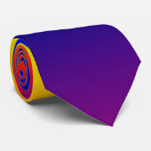 Rainboogkleuren Paars op Stropdas (Opgerold)