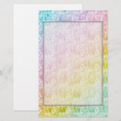 Rainboogkleuren — Stationery Briefpapier (Voorkant / Achterkant)