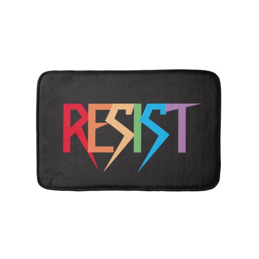 Rainboogkleuren weerstaan Bath Mat (Voorkant)