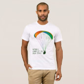 Rainboogkleurenclusters met uw aangepaste slogan t-shirt (Voorkant volledig)