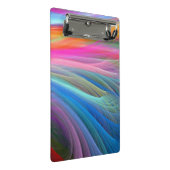 Rainboogkleurendoezelontwerp Mini Klembord (Schuin)