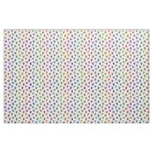 Rainboogkleurig dierlijk kattendog schildert stof (Fat Quarter)