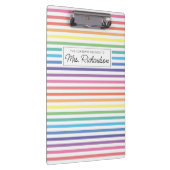 Rainboogkleurig Homeschool lerarenklembord Klembord (Rechts)