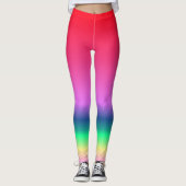 Rainboogkleurige Leggings (Voorkant)
