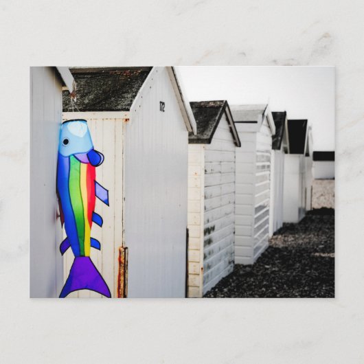 Rainboogkleurige mijt briefkaart (Voorkant)