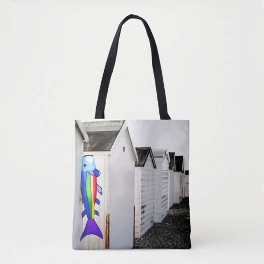 Rainboogkleurige mijt tote bag (Voorkant)
