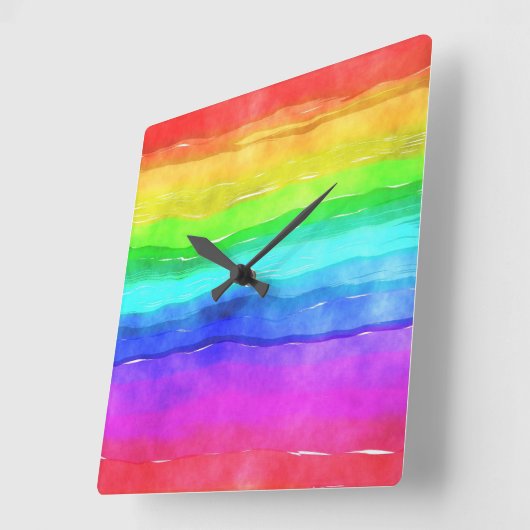 Rainboogklok Vierkante Klok (Hoek)