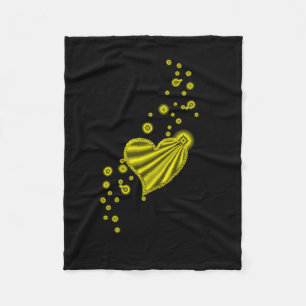 Rainboogkunst met sterren fleece deken