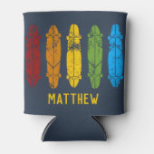 Rainbooglangplanken Skateboards, speciaal geperson Blikjeskoeler (Voorkant)