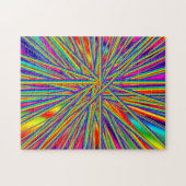 Rainbooglasers Moeilijk verlichtingspatroon Legpuzzel (Horizontaal)