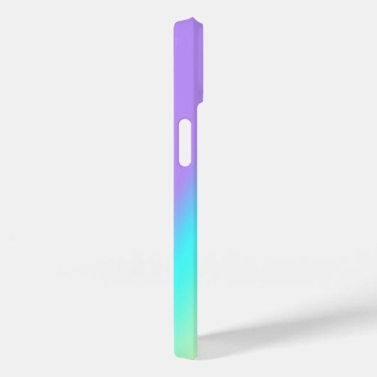 Rainbooglentespastels in gradiëntstrips Case-Mate iPhone case (Achterkant / Rechts)