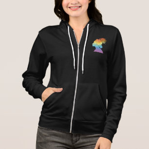 Rainboogleven, vrouw, Freedom Hoodie