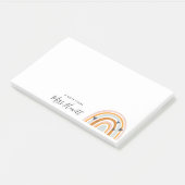 Rainboogliefdesleraar Post-it Notes (Schuin)