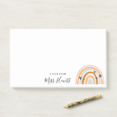 Rainboogliefdesleraar Post-it Notes (Op bureau)