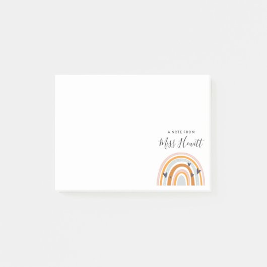 Rainboogliefdesleraar Post-it Notes (Voorkant)