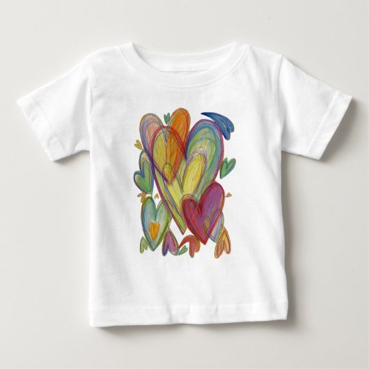 Rainboogliefhebbers Kunst Aangepast Shirt (Voorkant)