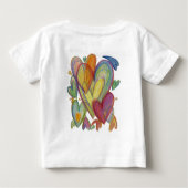 Rainboogliefhebbers Kunst Aangepast Shirt (Achterkant)
