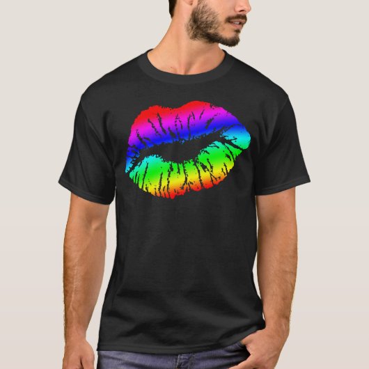 Rainboogliften vieren! t-shirt (Voorkant)