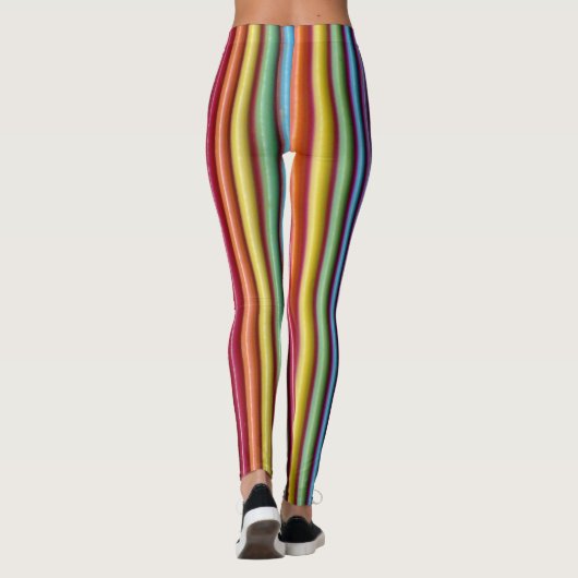 Rainbooglintkabel - Verticaal Leggings (Achterkant)