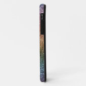 Rainbooglitterpauzes veren Case-Mate iPhone case (Achterkant/links)