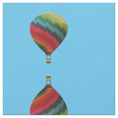 Rainboogluchtballon Stof (Close Up)