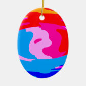 Rainboogmagie Keramisch Ornament (Voorkant)