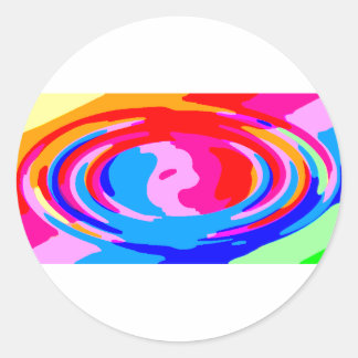 Rainboogmagie Ronde Sticker