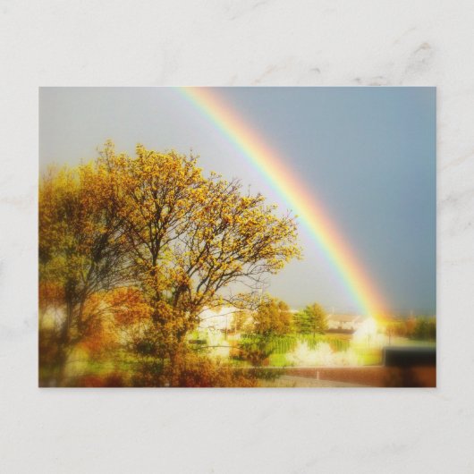 Rainboogmagisch Briefkaart (Voorkant)