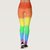 Rainboogmengsels kleuren kleurrijke Leggings (Achterkant)