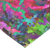 [Rainboogmozaïek] ingesneden glazen effect Korte Tafelloper (Hoek)