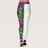 [Rainboogmozaïek] met een verfijnd glazen effect B Leggings (Achterkant)