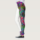 [Rainboogmozaïek] met een verfijnd glazen effect B Leggings (Links)