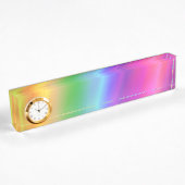 Rainboognaamplaat Naambordje
