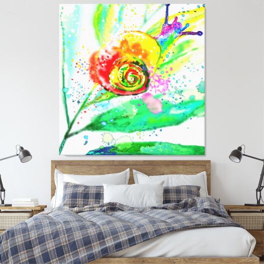 Rainboognageldoek afdrukken - schilderen (Insitu (Slaapkamer))