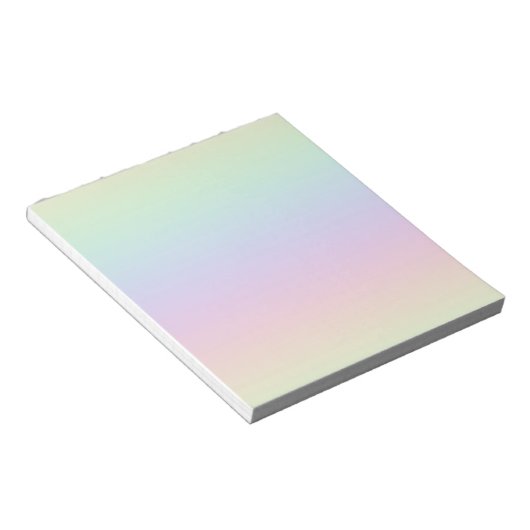Rainboognotebook Notitieblok (Schuin)