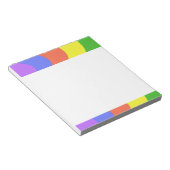 Rainboognotebook Notitieblok (Schuin)