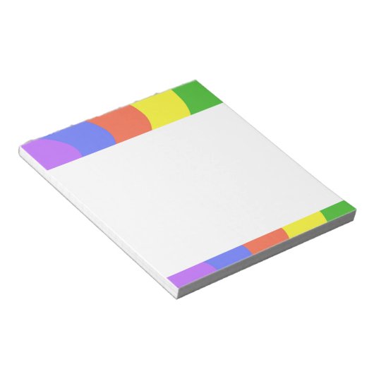 Rainboognotebook Notitieblok (Schuin)